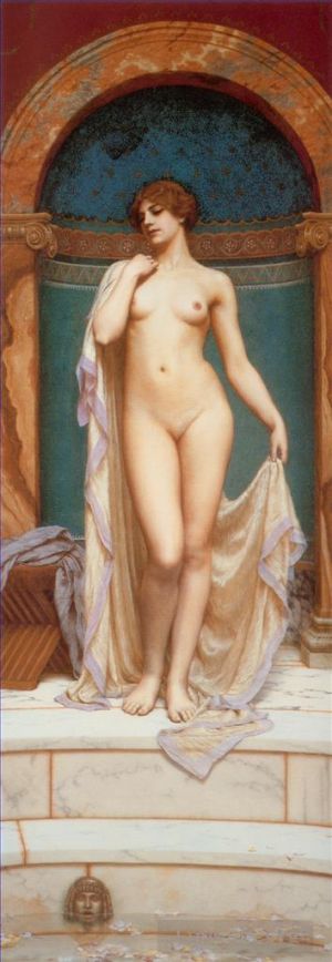 John William Godward Werk - Venus im Bad