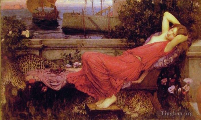 John William Waterhouse Ölgemälde - Ariadne
