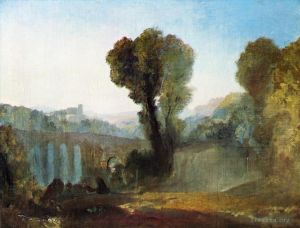 Joseph Mallord William Turner Werk - Ariccia-Sonnenuntergang