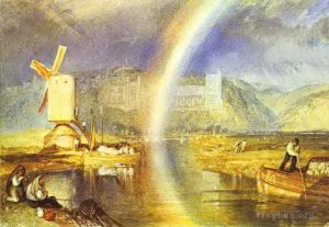 Joseph Mallord William Turner Werk - Arundel Castle mit Rainbow Turner