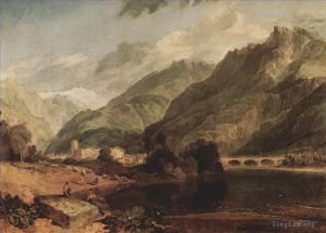Joseph Mallord William Turner Werk - Bonneville Savoy mit Mont Blanc Turner