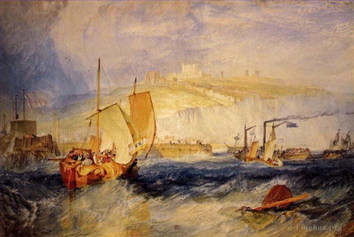 Joseph Mallord William Turner Ölgemälde - Dover Castle