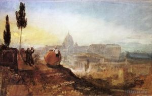 Joseph Mallord William Turner Werk - Rom St. Peters aus der Villa Barberini