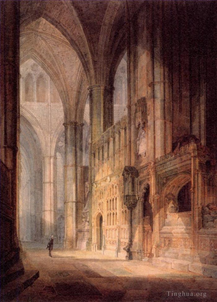 Joseph Mallord William Turner Ölgemälde - St. Erasmus in Bishop Islips Chapel Westminster Abbey