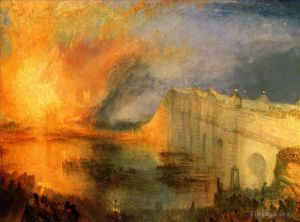 Joseph Mallord William Turner Werk - Der Brand des Hauses der Lords und Commons