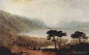 Joseph Mallord William Turner Werk - Der Genfersee von Montreux Turner aus gesehen