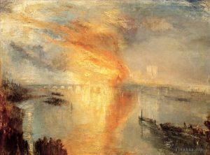 Joseph Mallord William Turner Werk - Der Brand des House of Lords and Commons
