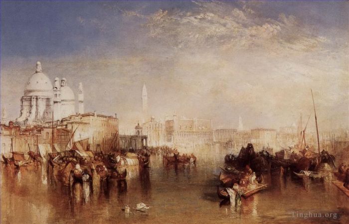 Joseph Mallord William Turner Ölgemälde - Venedig vom Giudecca Canal Turner aus gesehen