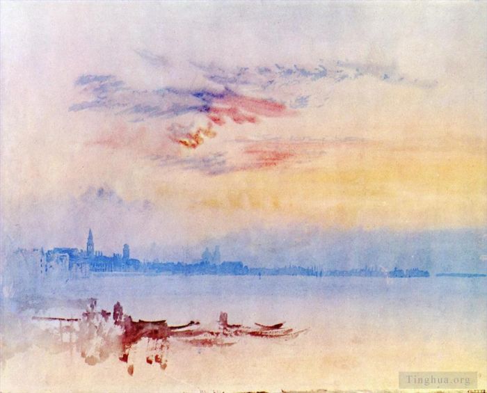 Joseph Mallord William Turner Andere Malerei - Venedig mit Blick nach Osten vom Sonnenaufgang in Guidecca