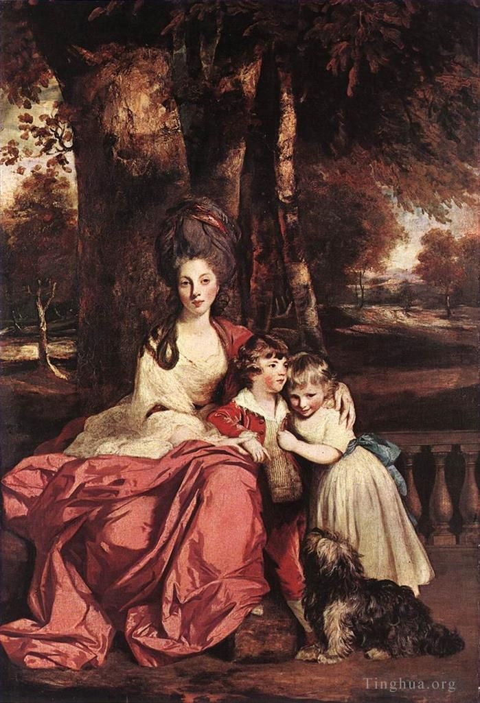 Sir Joshua Reynolds Ölgemälde - Lady Delme und ihre Kinder