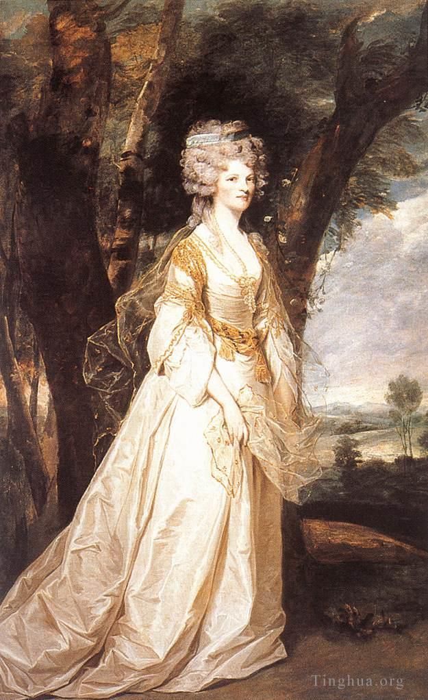 Sir Joshua Reynolds Ölgemälde - Lady Sunderlin