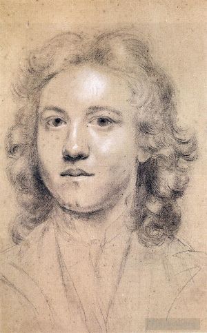 Sir Joshua Reynolds Werk - Porträt des Künstlers im Alter von siebzehn Jahren