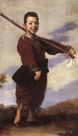 Giuseppe Ribera Werk - Klumpfüßiger Junge