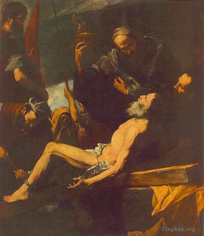 Giuseppe Ribera Ölgemälde - Das Martyrium des Heiligen Andreas