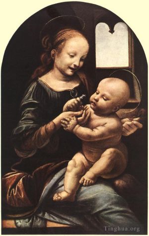 Leonardo da Vinci Werk - Madonna mit Blume