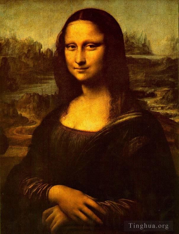 Leonardo da Vinci Ölgemälde - Mona Lisa