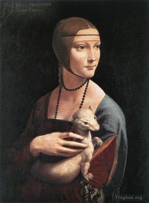 Leonardo da Vinci Werk - Porträt von Cecilia Gallerani