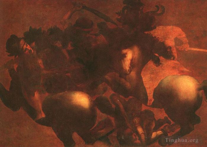 Leonardo da Vinci Andere Malerei - Schlacht von Anghiari