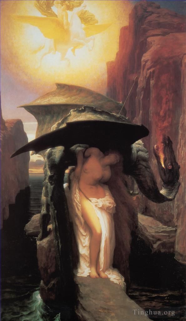 Frederic Leighton Ölgemälde - Perseus und Adromeda