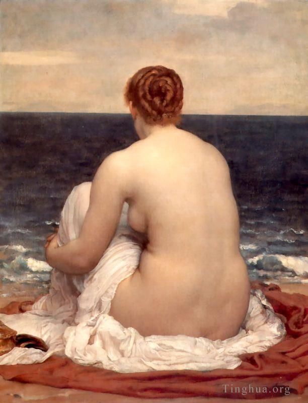 Frederic Leighton Ölgemälde - Psamathe 1880