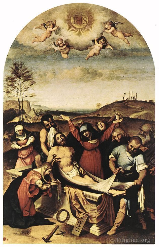 Lorenzo Lotto Ölgemälde - Hinterlegung 1512