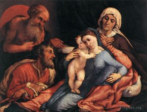 Lorenzo Lotto Werk - Madonna mit Kind und Heiligen, 1534