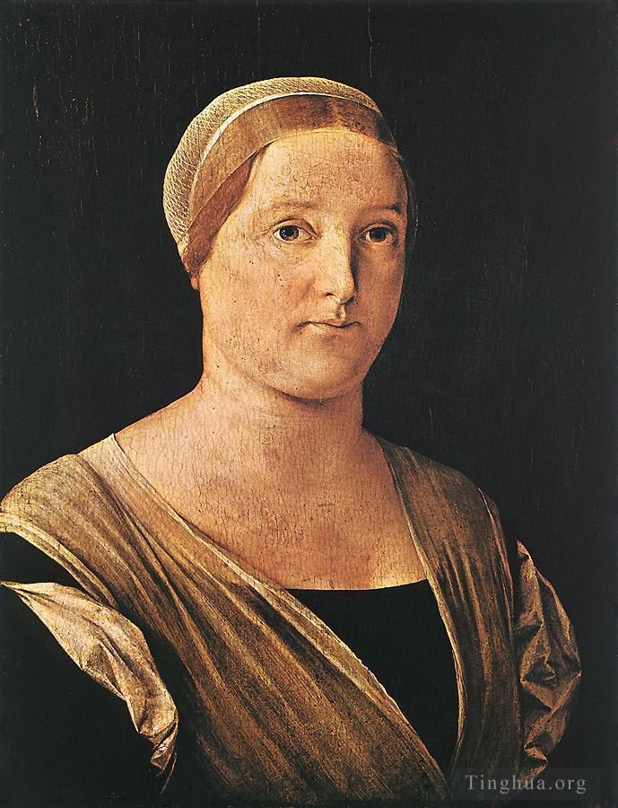 Lorenzo Lotto Ölgemälde - Porträt einer Frau