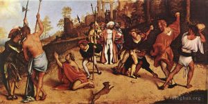 Lorenzo Lotto Werk - Das Martyrium des Heiligen Stephanus 1516