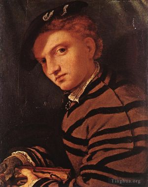 Lorenzo Lotto Werk - Junger Mann mit Buch 1525