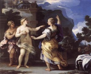 Luca Giordano Werk - Venus bestraft die Psyche mit einer Aufgabe