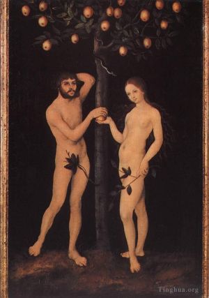 Lucas Cranach the Elder Werk - Adam und Eva 1
