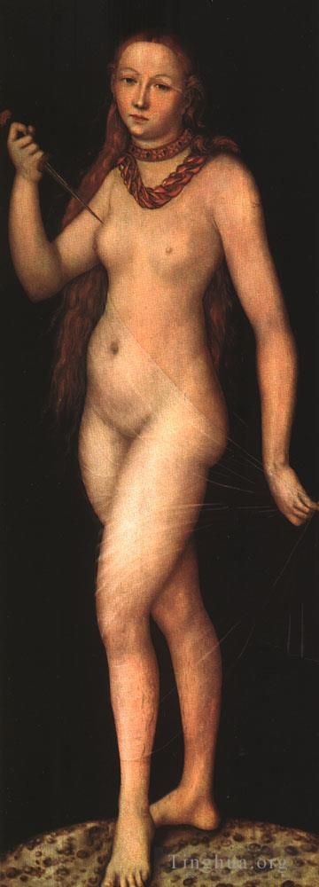 Lucas Cranach the Elder Ölgemälde - Lucretia