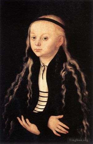 Lucas Cranach the Elder Werk - Porträt Eines Jungen Mädchens