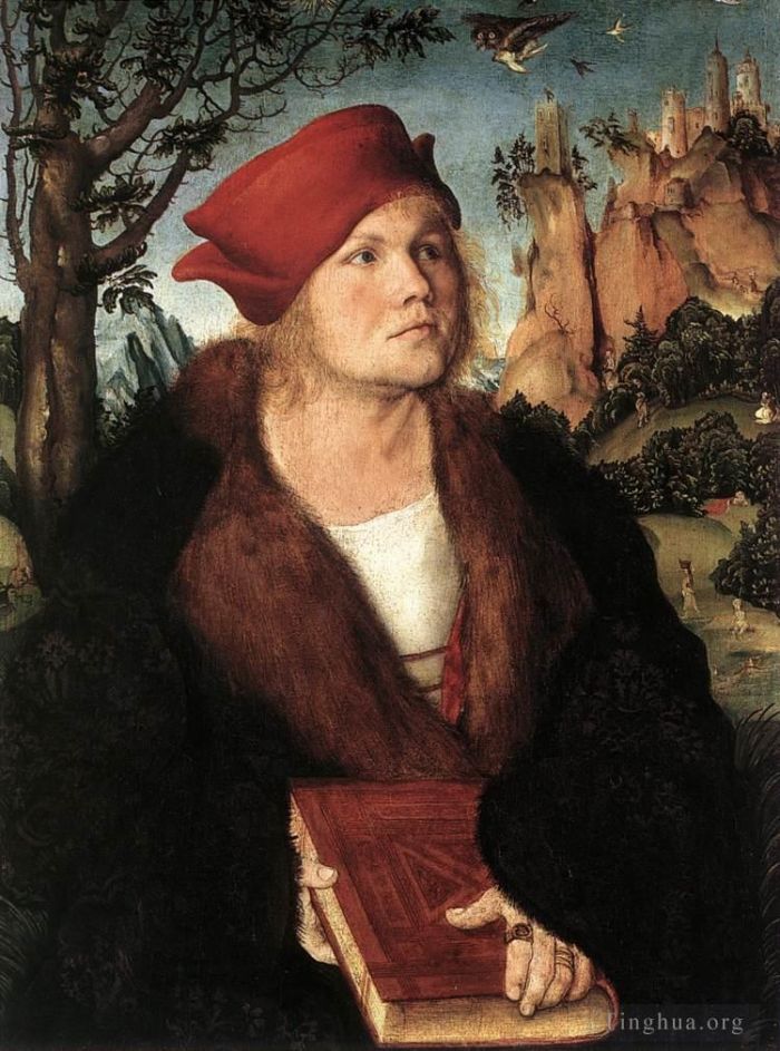 Lucas Cranach the Elder Ölgemälde - Porträt von Dr. Johannes Cuspinian