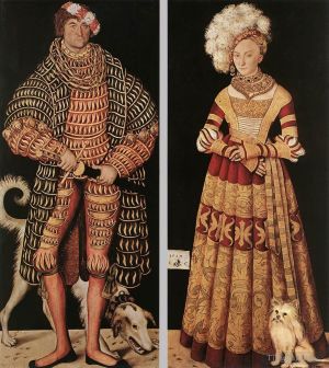 Lucas Cranach the Elder Werk - Porträts von Heinrich dem Frommen