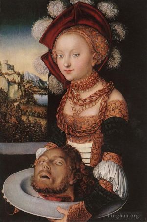Lucas Cranach the Elder Werk - Salome 1530