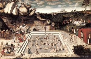 Lucas Cranach the Elder Werk - Der Jungbrunnen