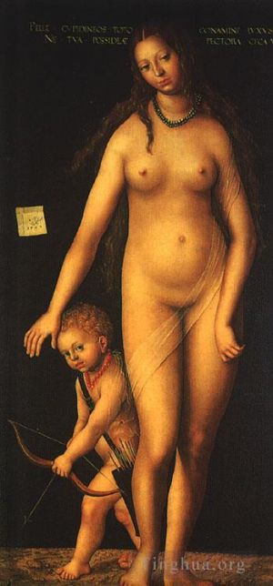 Lucas Cranach the Elder Werk - Venus und Amor