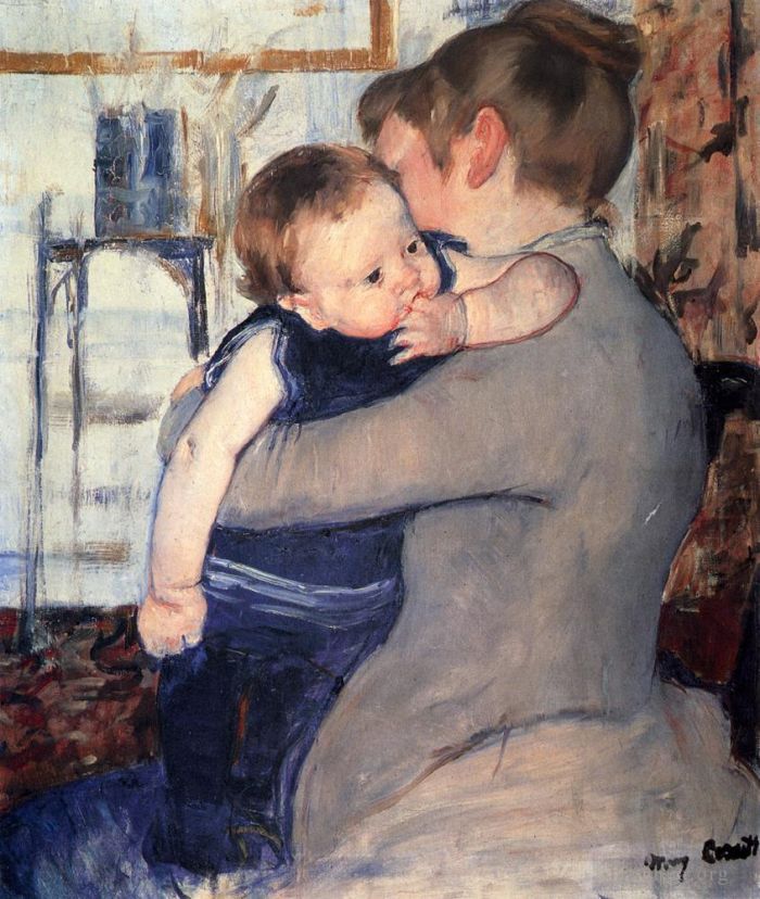 Mary Stevenson Cassatt Ölgemälde - Mutter und Kind 1889