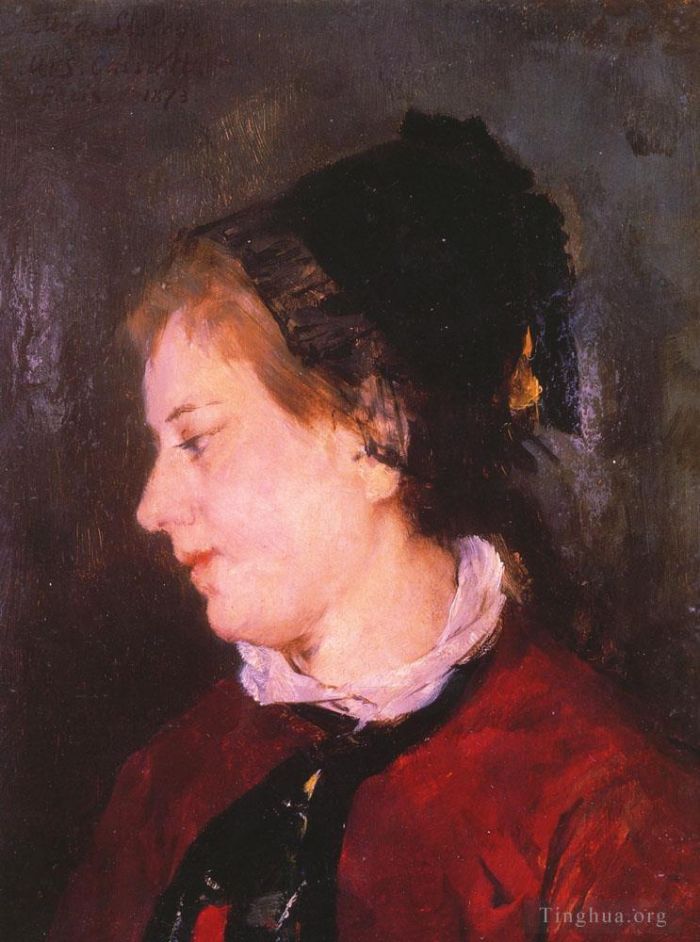 Mary Stevenson Cassatt Ölgemälde - Porträt von Madame Sisley