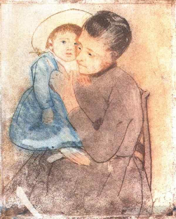 Mary Stevenson Cassatt Andere Malerei - Baby Bill