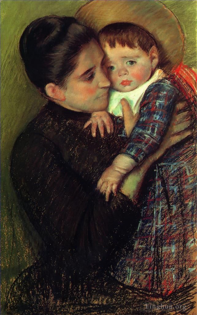 Mary Stevenson Cassatt Andere Malerei - Helene de Septeuil