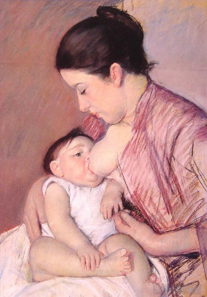 Mary Stevenson Cassatt Andere Malerei - Maternit