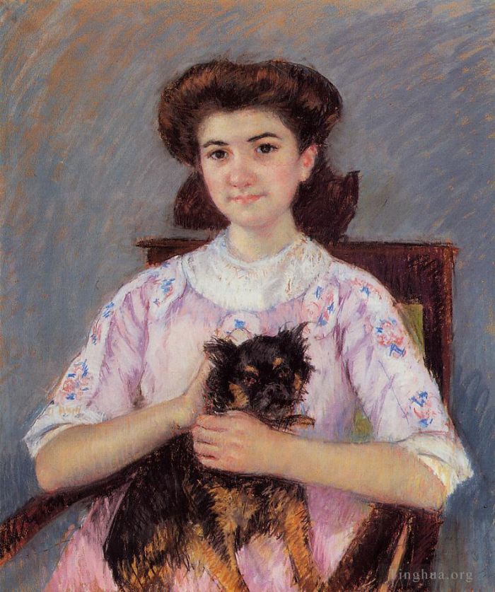 Mary Stevenson Cassatt Andere Malerei - Porträt von Marie Louise Durand Ruel
