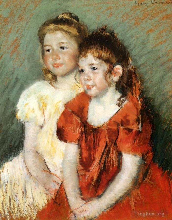 Mary Stevenson Cassatt Andere Malerei - Junge Mädchen