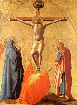 Masaccio Werk - Kreuzigung