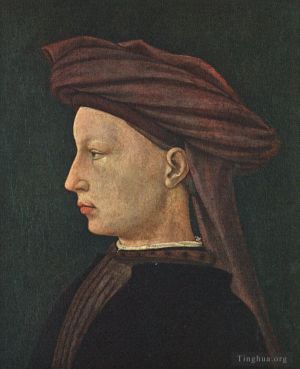 Masaccio Werk - Profilbildnis eines jungen Mannes