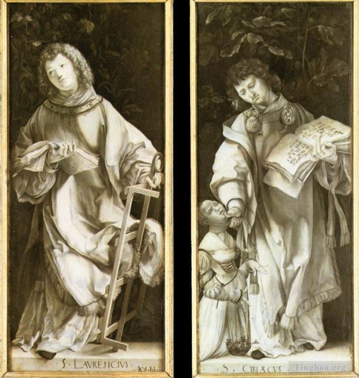 Matthias Grünewald Andere Malerei - St. LAwrence und St. Cyricus