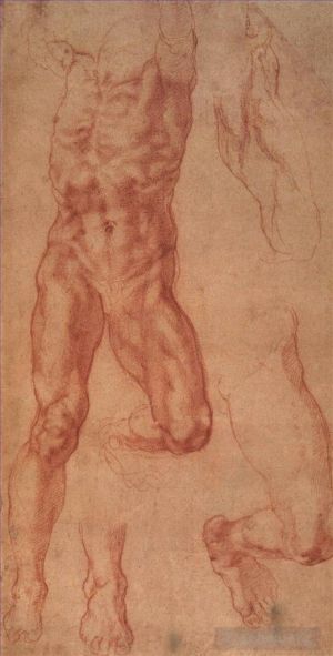 Michelangelo Werk - Studiere für Haman