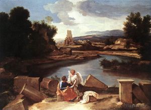 Nicolas Poussin Werk - Matthäus und der Engel